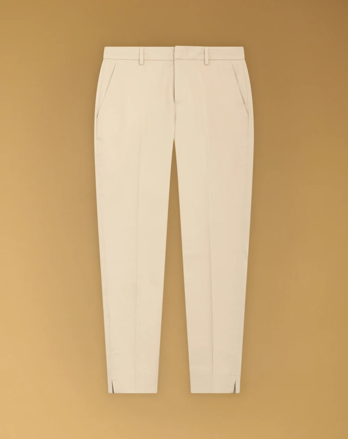New York trousers in stretch gabardine