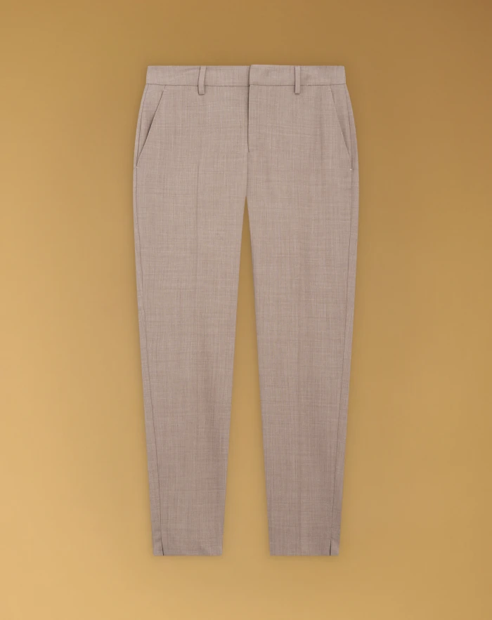 New York tropical wool trousers