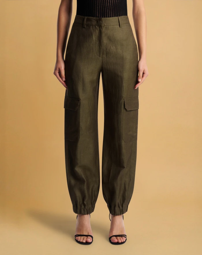 Petra trousers in twill
