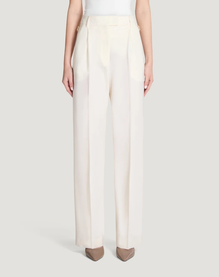 Isabel tropical wool trousers