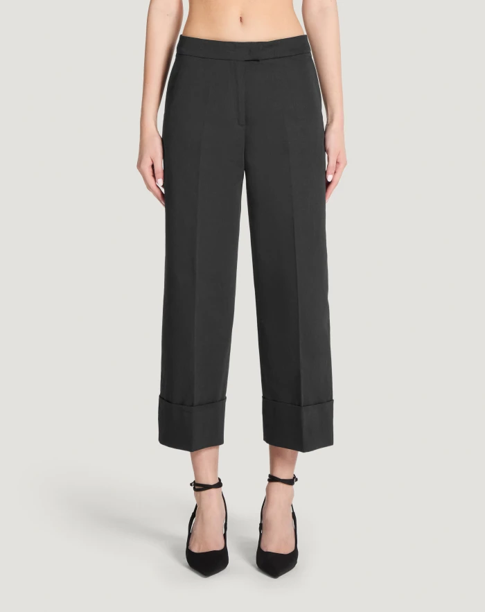 Colette cotton gabardine trousers