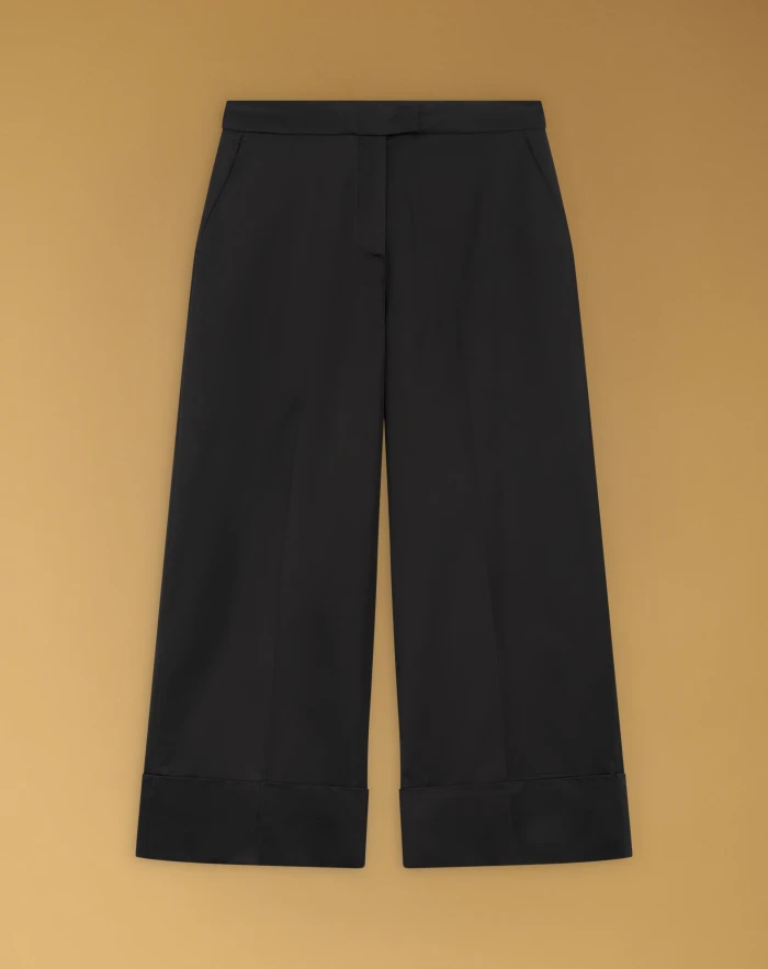 Colette trousers in flowy satin