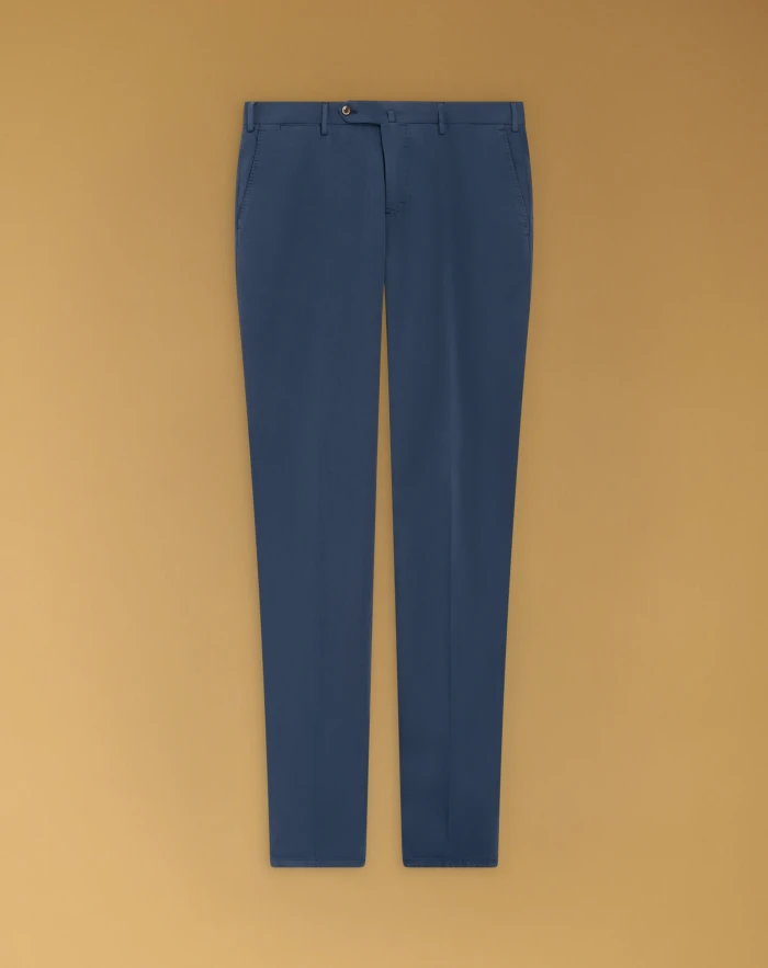 Slim silkochino trousers