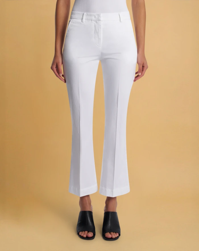 Jaine stretch satin trousers