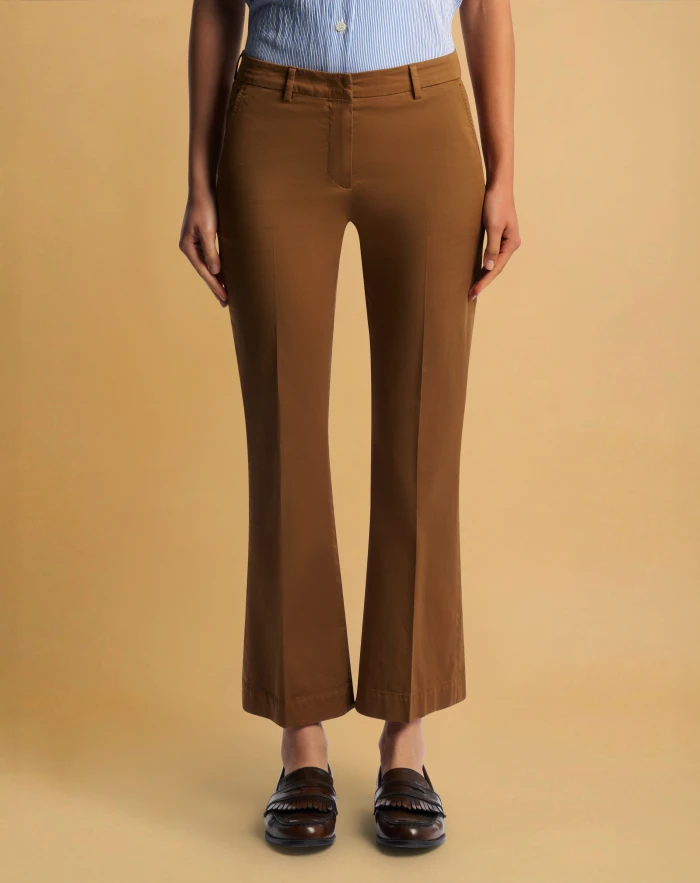 Jaine stretch satin trousers