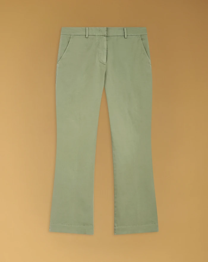 Jaine stretch satin trousers
