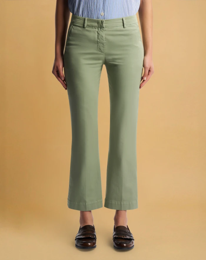 Jaine stretch satin trousers